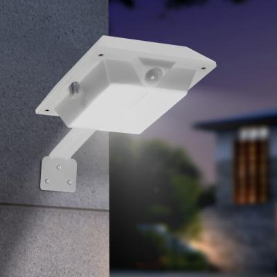 China Garden Fteck IP65 Waterproof Outdoor Aluminum Garden Led Wall Lamp Outside Solar Power Motion Sensor Wall Mounted Lights for sale