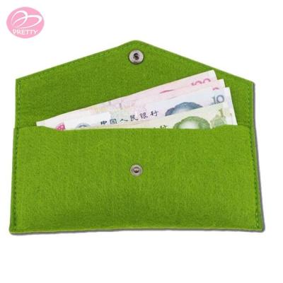 China Handmade Wallet Wool Felt Purse, Felt Coin Purse for sale