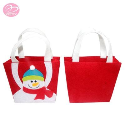 China Christmas Decoration OEM Design Felt New Christmas Gift Bag Wholesale for sale