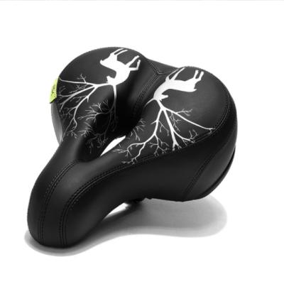 China Comfortable Motion Big Bicycle Saddle Cycling Cushioned Padded Road Mountain for sale