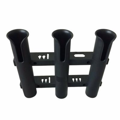 China Fishing Rod Holder Rod Rack Fishing Plastic Boat Marine Barrel Plastic 3 Link Tube Pole for sale