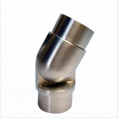 China boat& Yacht& Boat Stainless Steel Tube Connector Elbow Pipe Boat Handrail Fitting for sale