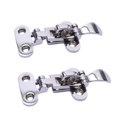 China boat& Yacht& Boat Isure Marine Stainless Steel Toggle Latch Hatch Tie Down Platform Anti-Vibration Hinge for sale