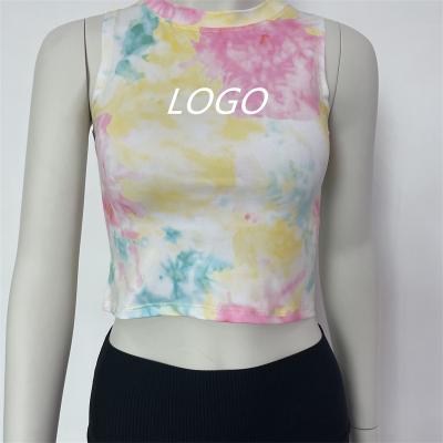 China Hot Selling Short Digital Printed Silk Brushed Sueded Polyester Cheap Milk T-shirt Polo Fabric Can Be Customized for sale