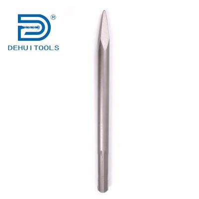 China 40CR Steel Dehui Tools Concrete Masonry Chisel Economical Working SDS-Max Chisel for sale