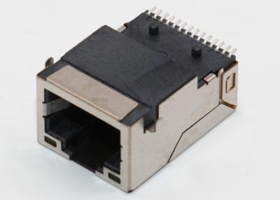 Chine lancement terminal 1000Base T RJ45, récipient à angle droit de 1.27mm de la femelle RJ45 à vendre