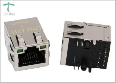 China 1 x 1 Shielded RJ45 Magnetic Jack 30 U