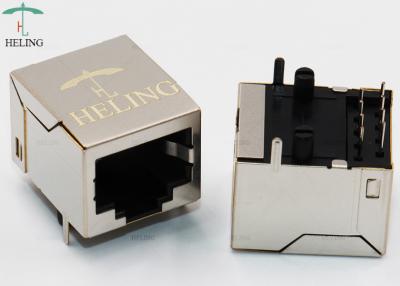 China 8P8C THT Shielded Right Angle RJ45 Connector Modular MJ5608-B011-RF1 for sale