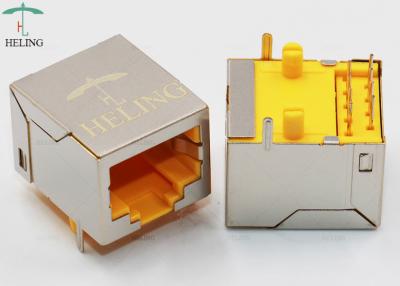 China REICHWEITE Seitenmodulares Verbindungsstück THT MJ5608-T011-RF1 eintritts-RJ45 Jack zu verkaufen