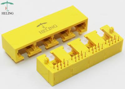 China Unshielded Seitenmodulares Verbindungsstück THT MJ5608-Y014-HRN2 des eintritts-RJ45 Jack zu verkaufen