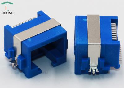 China Female SMT RJ45 Connector Overhangs PCB Seeking Type MJ88-XX11-HRVS3-1 for sale