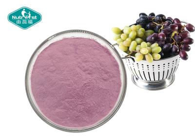 China 100% Pure Natural Fruit And Vegetable Powder , Soluble Purple Grape Juice Powder for sale