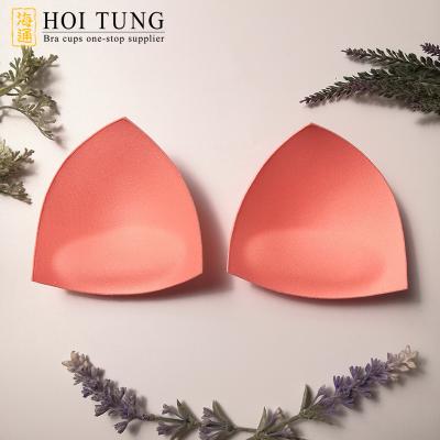 China Hot Selling Soft Cup 053 Memory Foam Bra Soft Lift Up Breathable Foam Bra Cups For Women Bikini Yoga Sports Bra Insert for sale