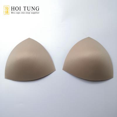 China 014 Eco-friendly Popular Triangle Sponge Bra Cups For Bikibi Swimwear Insert for sale