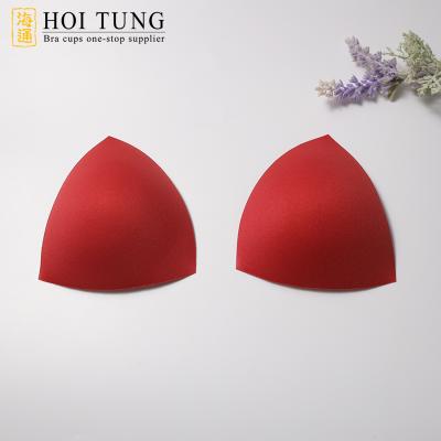 China Memory Foam Bra Cup 039 Triangle Sponge Waist Bra Pads Multi Cup For Sleepwear for sale