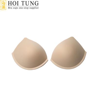 China Memory Foam Bra Cup 105 Enhance Hot Selling Sports Bra Insert Pad Mold Good Quality Removable Bra Cup for sale