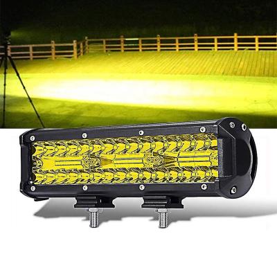 China 9-30v Combo Beam Yellow Light Bar 9