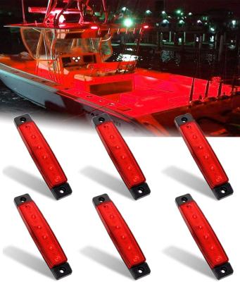 China Red/Amber/White Color Choose Multi Color Choose Hot Sale 20w Side Marker Truck Trailer Led Side Lights for sale