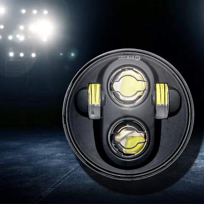 China Factory direct sale motorcycle amber led lights round bar striptri pod QL for sale