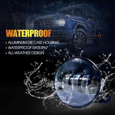 China For jeep jk jku factory sale P67 car 30w waterproof overtaking fog lights new led around 4inch for jeep for sale