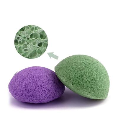 China All Natural Makeup Sponge Manufacturers Direct Selling Facial Cleansing Skin Care Set Turmeric Soft Organic Face Charcoal Bath Konjac Sponge for sale