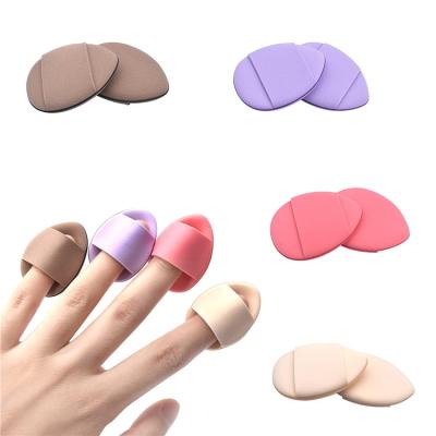 China Ficial Small Sponge New Product High Quality Mini Finger Air Cushion Puff Air Cushion Puff for sale