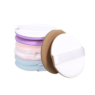 China Best Selling Soft in White Soft Cushion Puff Amazon Air Makeup Sponge Custom Logo Powder Puff Container with Puff for sale