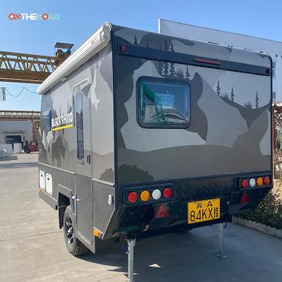 China Support Customized Mid Century Off Road Paint Camper Van Trailer Travel Australian Standards For Sale New Zealand for sale