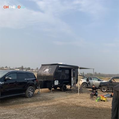 China Aluminum Caravan Trailer Mobile Caravan Trailer rv Travel Trailer Factory Manufacturer for sale