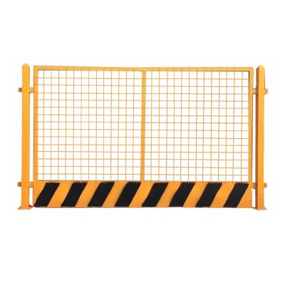 China Foundation Pit Guardrail Road Engineering Safety Warning Isolation Fence Construction Protective Railing Te koop