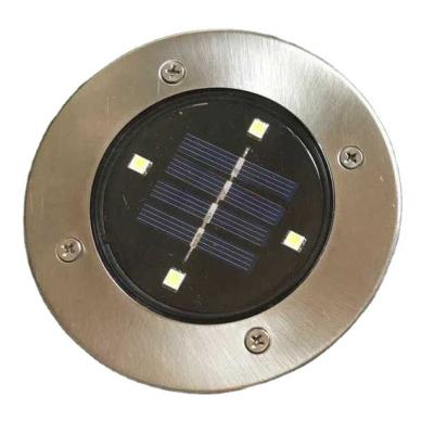 Κίνα Lawn Pathway Garden Buried Solar Ground Lights Inground Outdoor Waterproof IP65 Led Underground Light προς πώληση