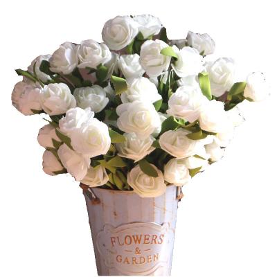 China Birthday Party Wedding props wedding table supplies decoration rose 6 Camellia presered roses flower for sale