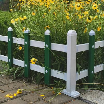 China Decorative Garden Pvc Fence Plastic Garden Fence And Pvc Fence Parts SL-FC86 for sale