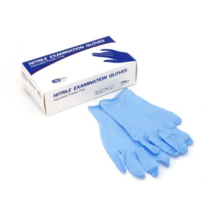 中国 Latex Guantes De Nitrilo Disposable Nitrile Gloves Nitrile Vinyl Blend Safety Guantes 販売のため