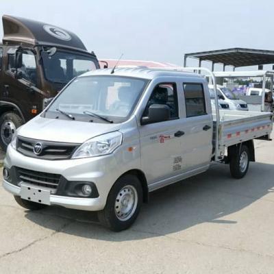 China NEW FACE FOTON 1T-1.5T MINITRUCK WITH DOUBLE CABIN AND 1.5L GASOLINE ENGINE for sale