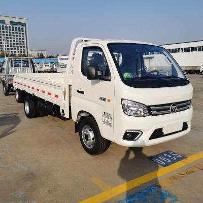 China POPULAR FOTON TM 1.5tons cargo truck with 1500cc gasoline engine and double rear tire for sale