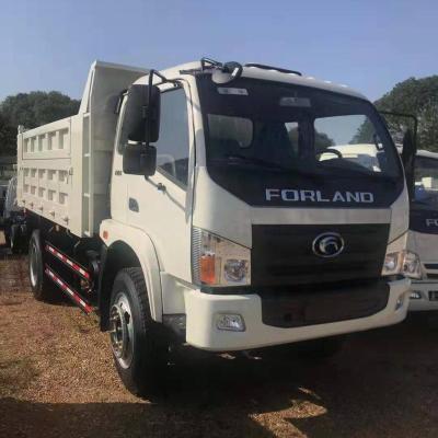 China POPULAR 4X2 FORLAND 12-15TONS LHD DUMP TRUCK WITH 130HP DIESEL ENGINE for sale