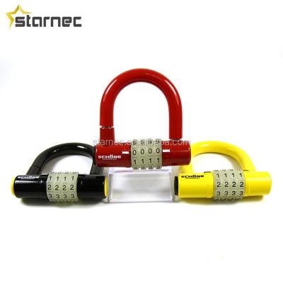 China Specialized Bicycle Chain Lock Combination U Lock Bike Bicycle Locks Set SC-801 for sale