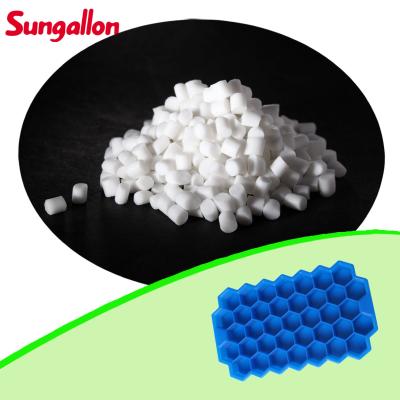 China White Opaque 95A TPE Thermoplastic Elastomer High Hardness For Ice Tray for sale