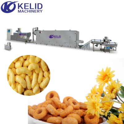 China CE Convenient Full Automatic Turnkey Automatic Corn Rice Snacks Making Machine for sale