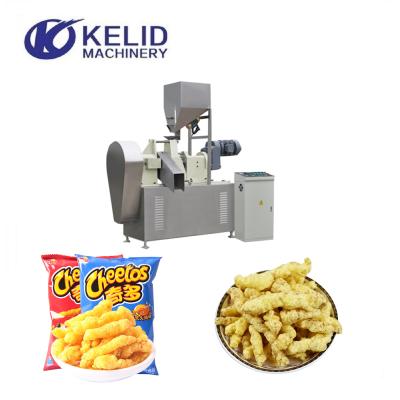 China Corn Chips Making Machine Fully Automatic Kurkure Cheetos Chips for sale