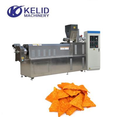 China Granule Chips Food Processing Line of Chips Fried Snack 3D for sale