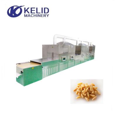 China Medicine pine nuts hazelnut pistachio drying machine processing tunnel microwave cooking and sterilization equipment for sale