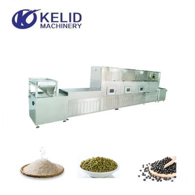 China Medicine Curing Microwave Dryer Grain Microwave Dryer Drying Machine For Soybean Meal Barley Oatmeal for sale