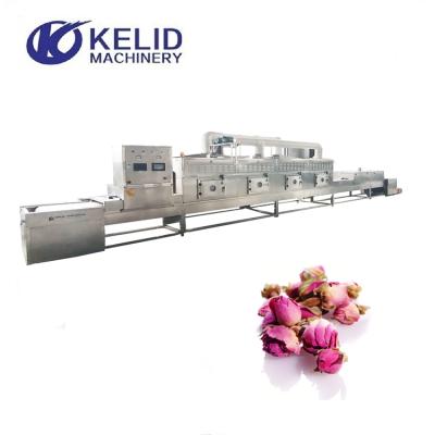 China High Efficiency Rose Flower Microwave Flower Drying Machine for sale