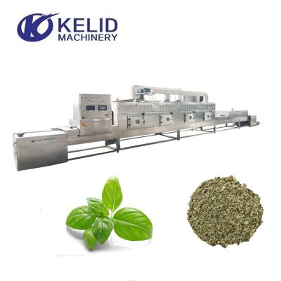 China Low Energy High Efficiency Tea Leaf Microwave Drying Machine for sale