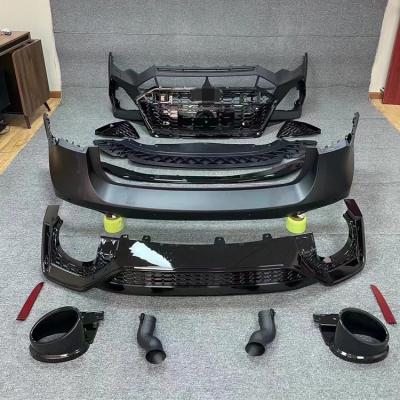 China PP Car Bumper For Audi A6 S6 High Quality Car Bodykit 2019-2021 Front Bumper With Grill For Audi A6 S6 RS6 Avant Allroad for sale