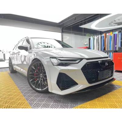 China Front Bumper With Grill Allroad Body Kit 2019-2021 For Audi A6 S6 Avant RS6 Front Bumper Auto Modified High Quality PP Material for sale