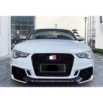 China pp pp RS5 Front Bumper Body Kits Bodykit with New Grill Designs for Audi A5 2012-2016 for sale