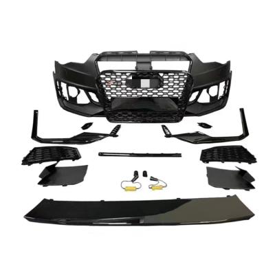 China Facelift AUDI RS5 Front Bumper Body Kits New Arrival pp Front Bumper With Grill For 2012-2016 Audi A5 S5 for sale